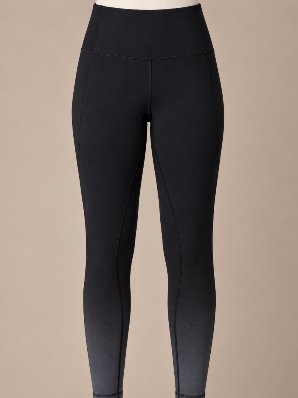 Lululemon Black Ombre Ankle Length Leggings Approx Size 8